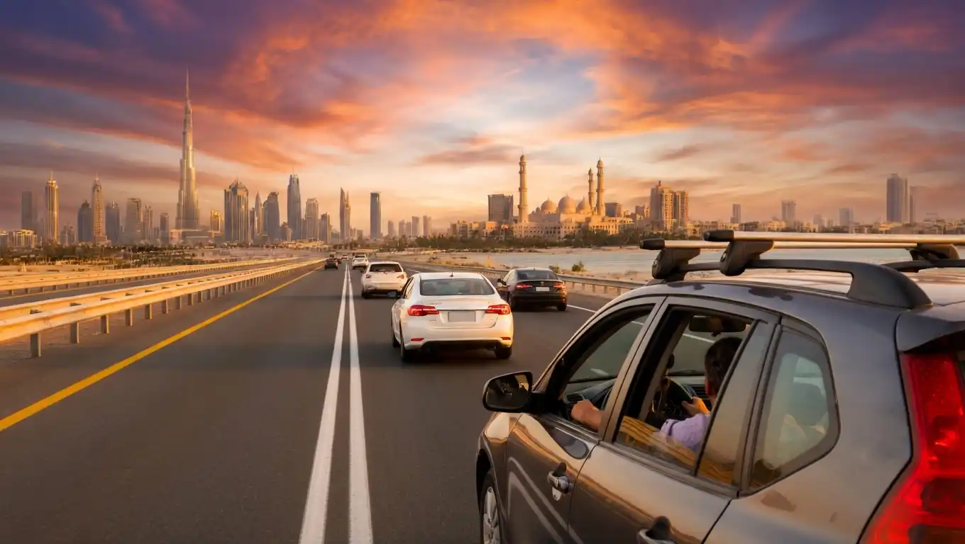 Dubai to Sharjah safe driver
